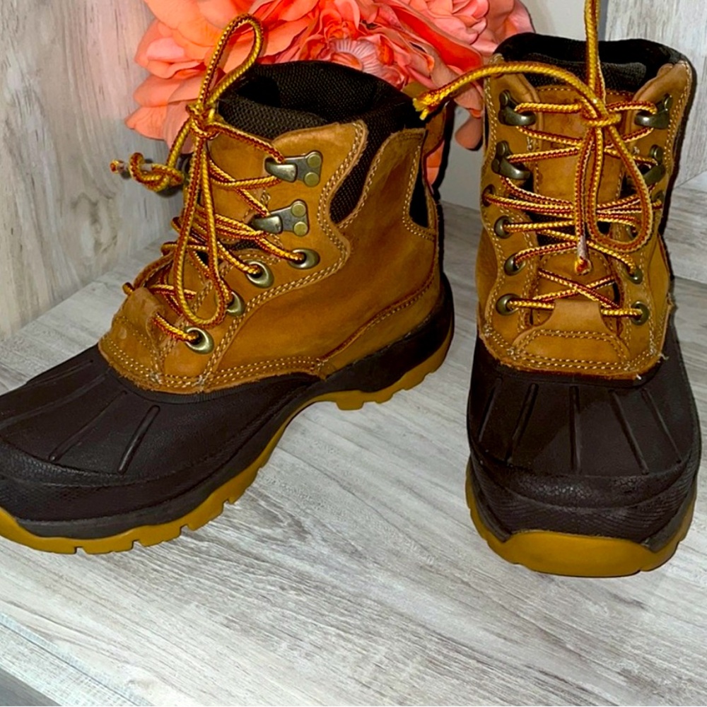 LL Bean Tek 2.5 3 Waterproof Prima Loft Lined boots Boys Girls Warm Winter Boot